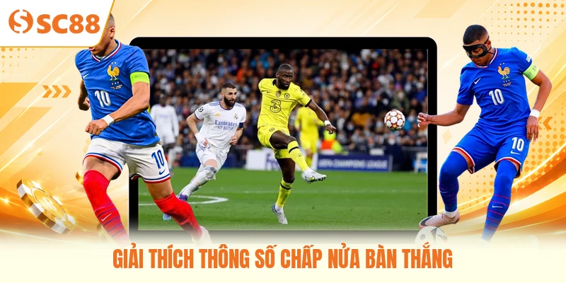 Giải thích thông số chấp nửa bàn thắng